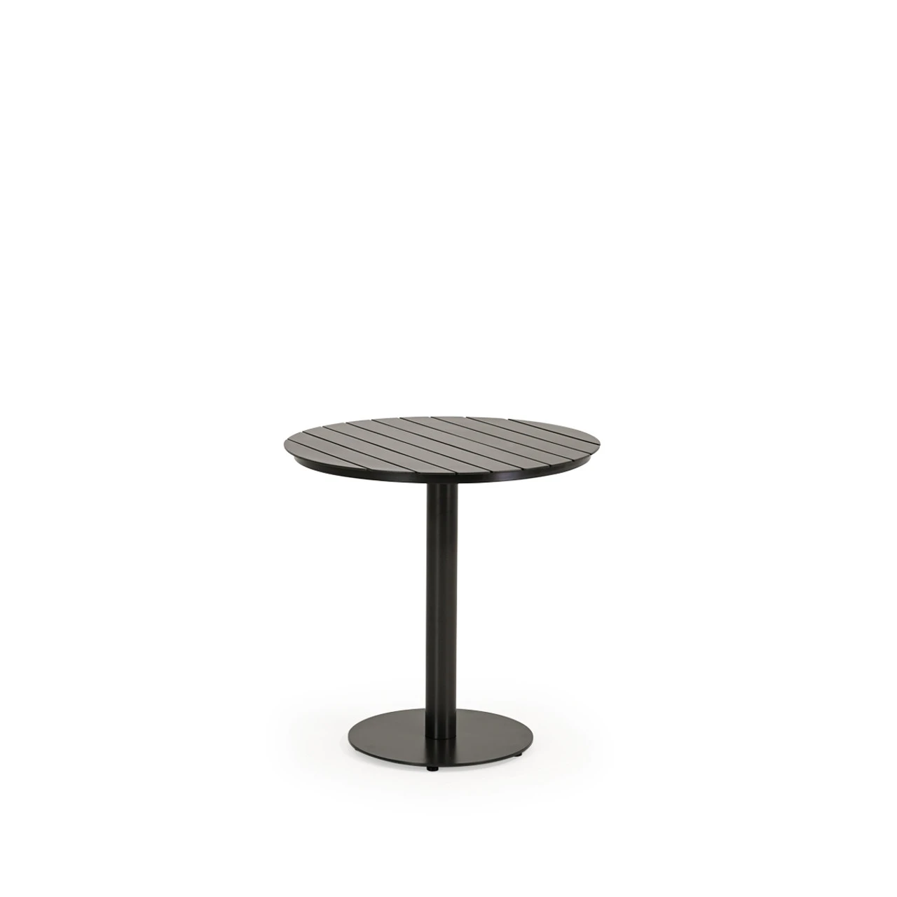 Reef Outdoor 29" Round Aluminum Slat Top Bistro Table - Image 4