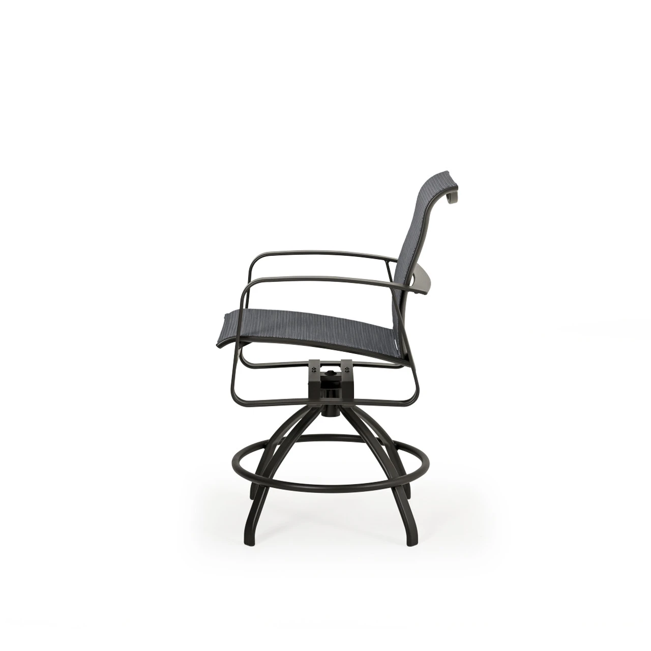 Cabana Outdoor Sling Swivel Counter Stool - Image 5