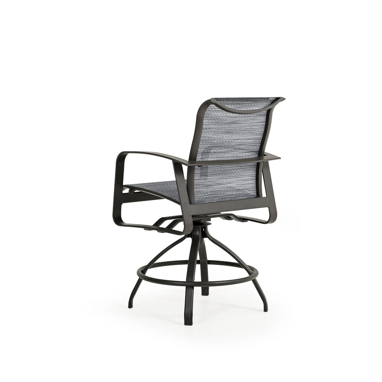Cabana Outdoor Sling Swivel Counter Stool - Image 3