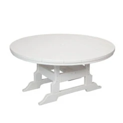Oceanside Outdoor 42" Round Poly Lumber Conversation Table