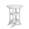 Oceanside Outdoor 28" Round Poly Lumber Bar Table