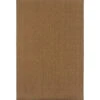 Karavia Indoor/Outdoor Dark Neutral Weave Rug, 63" X 90"