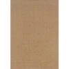 Karavia Indoor/Outdoor Light Neutral Weave Rug, 63" X 90"