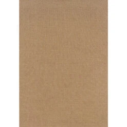 Karavia Indoor/Outdoor Light Neutral Weave Rug, 63" X 90"