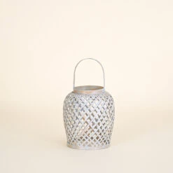 Bamboo Lantern, Blue Wash
