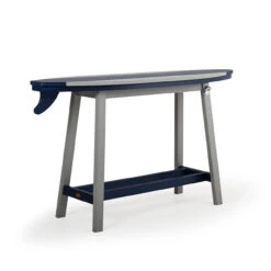 Outdoor Poly Lumber Bar Height Surfboard Table