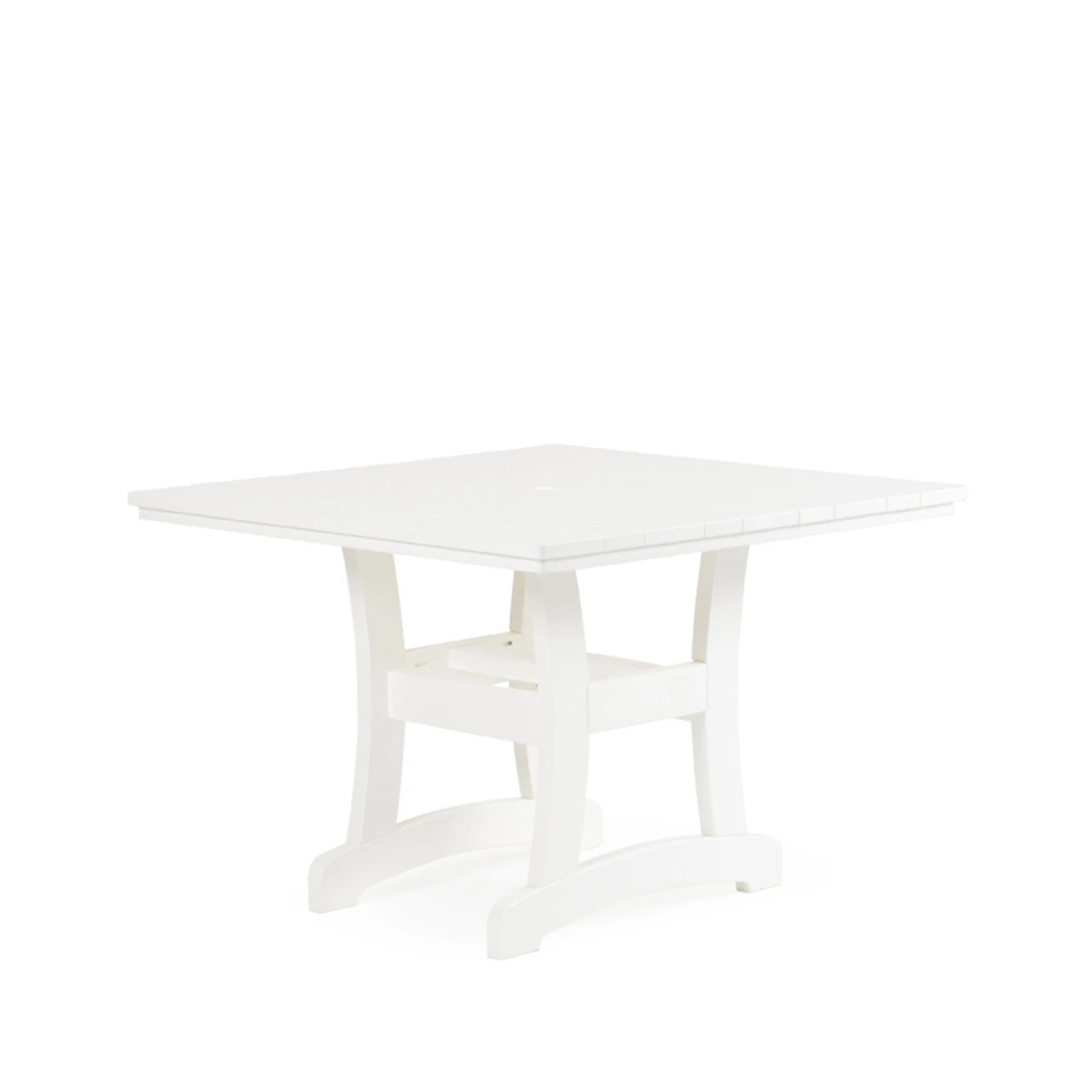 Bayshore Outdoor 42" Square Poly Lumber Dining Table