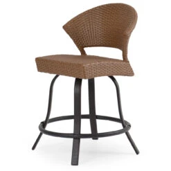 Empire Outdoor Wicker Counter Height Stool