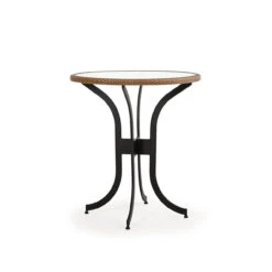 Empire Outdoor Wicker 36" Round Bar Height Table