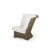 Maldives Outdoor Wicker 90 Degree Corner Chair In Ash Weave