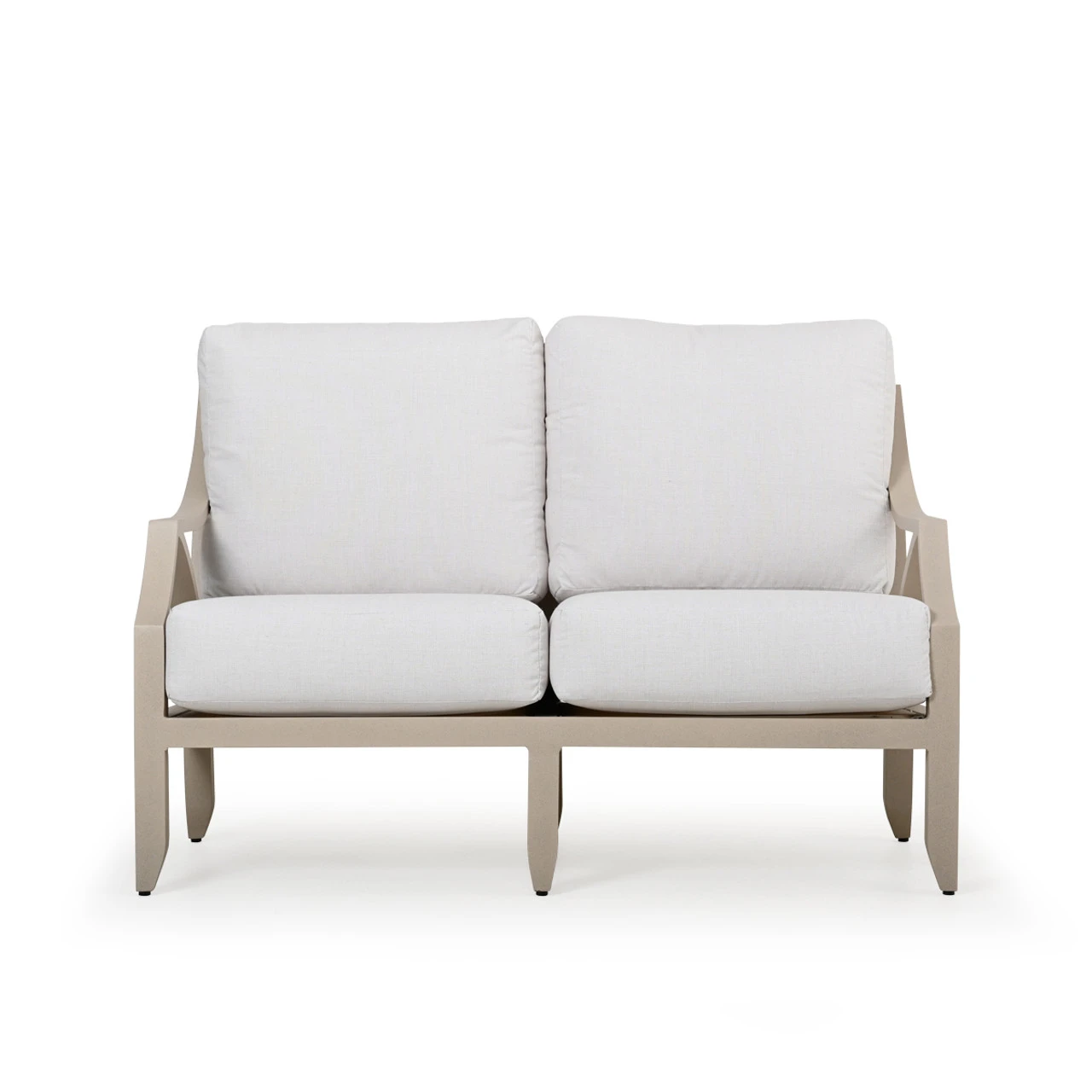 Somerset Outdoor Aluminum Loveseat - Image 9