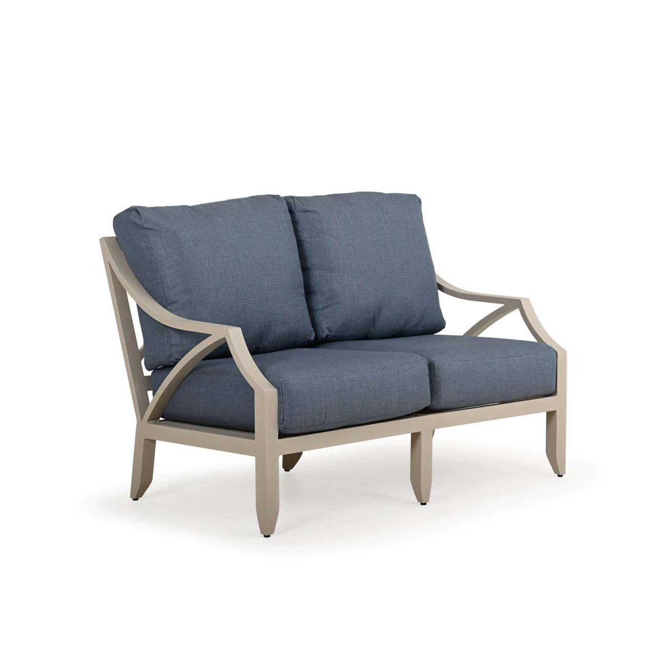 Somerset Outdoor Aluminum Loveseat - Image 5