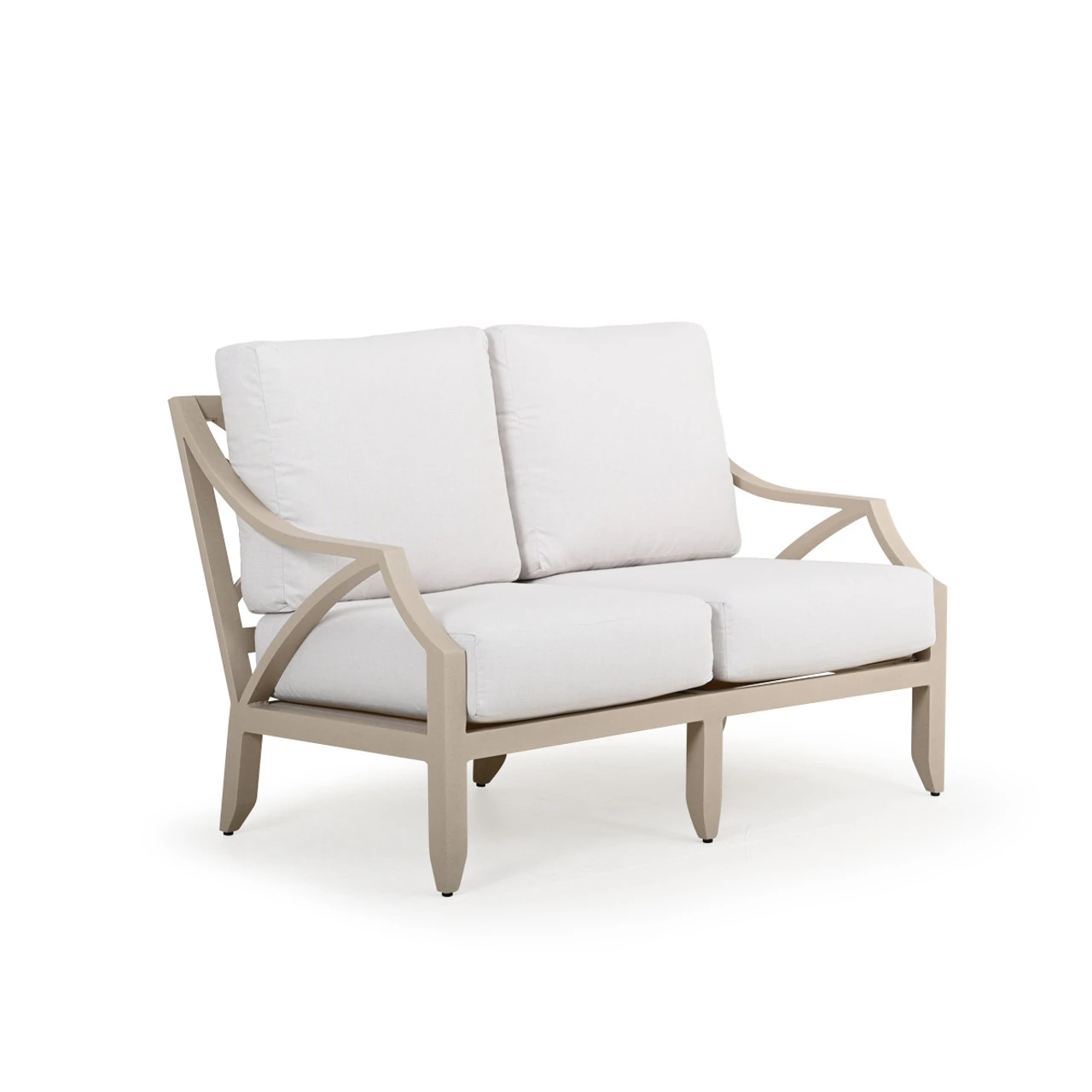 Somerset Outdoor Aluminum Loveseat - Image 6