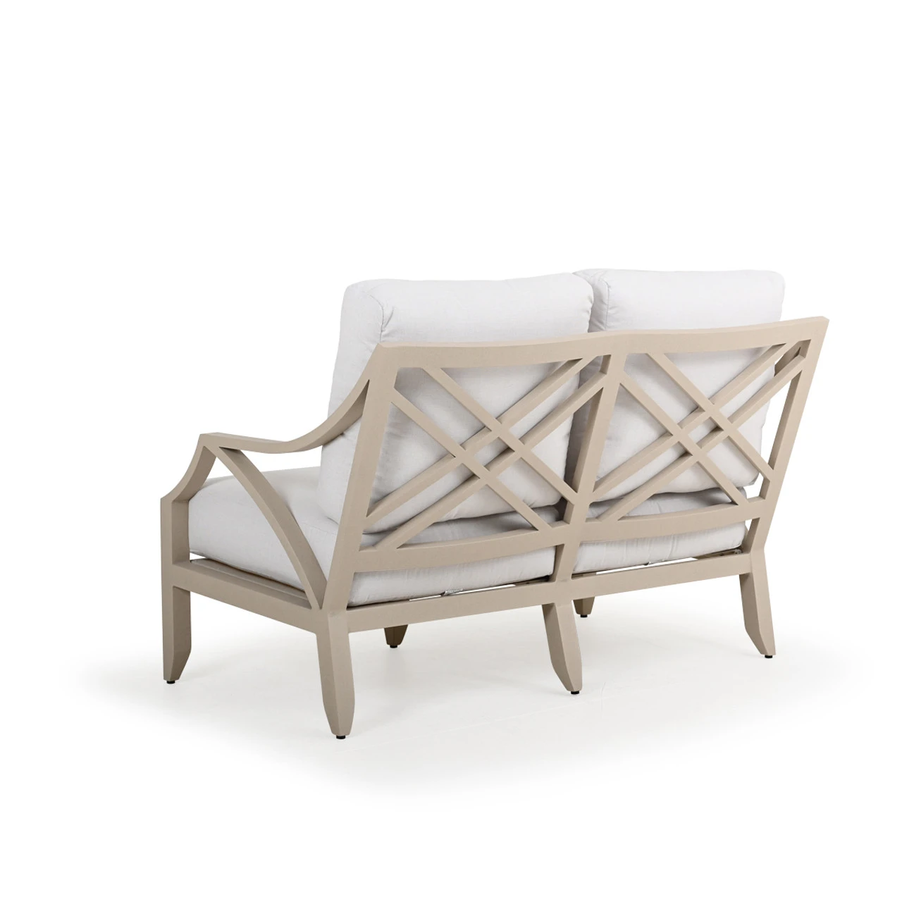 Somerset Outdoor Aluminum Loveseat - Image 8