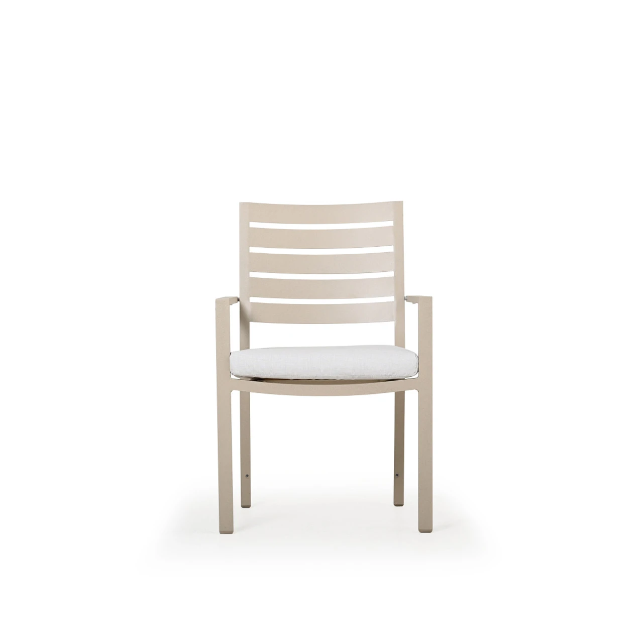 Somerset Outdoor Aluminum Dining Arm Chair - Image 3