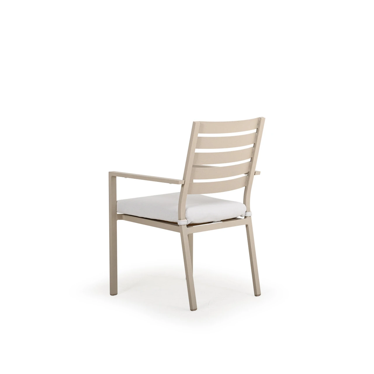 Somerset Outdoor Aluminum Dining Arm Chair - Image 4