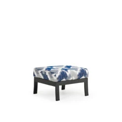 St Martin Outdoor Aluminum Ottoman
