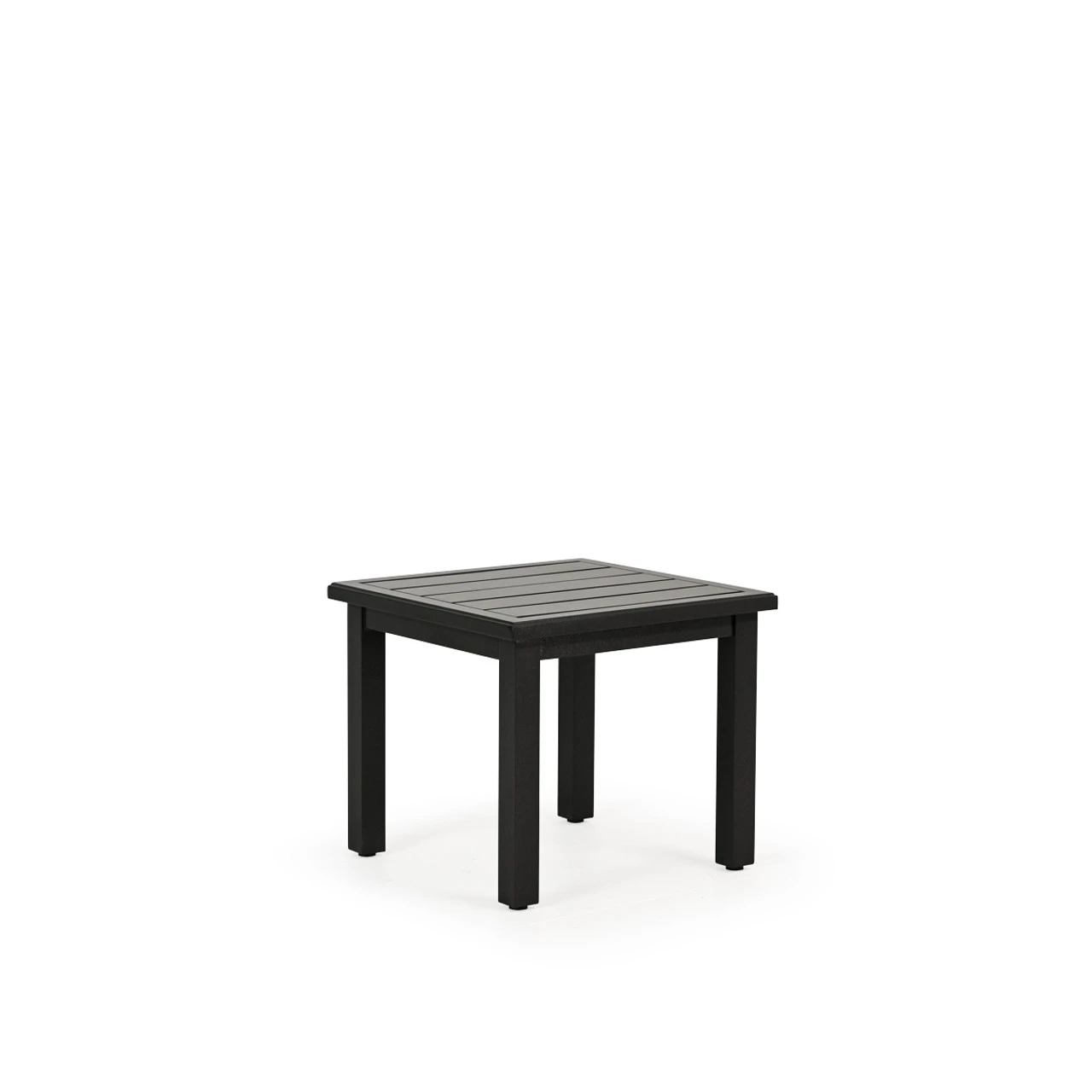Costa Outdoor Aluminum End Table In Carbon Finish - Image 3