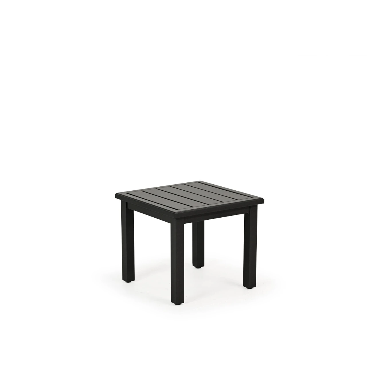 Costa Outdoor Aluminum End Table In Carbon Finish - Image 2