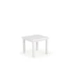 Costa Outdoor Aluminum End Table In Pearl Finish