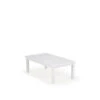 Costa Outdoor Aluminum Cocktail Table In Pearl Finish