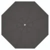 9' Push Button Carbon Umbrella With Anthracite Pole