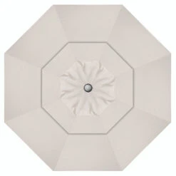 11' Cantilever Vanilla Umbrella With Anthracite Pole