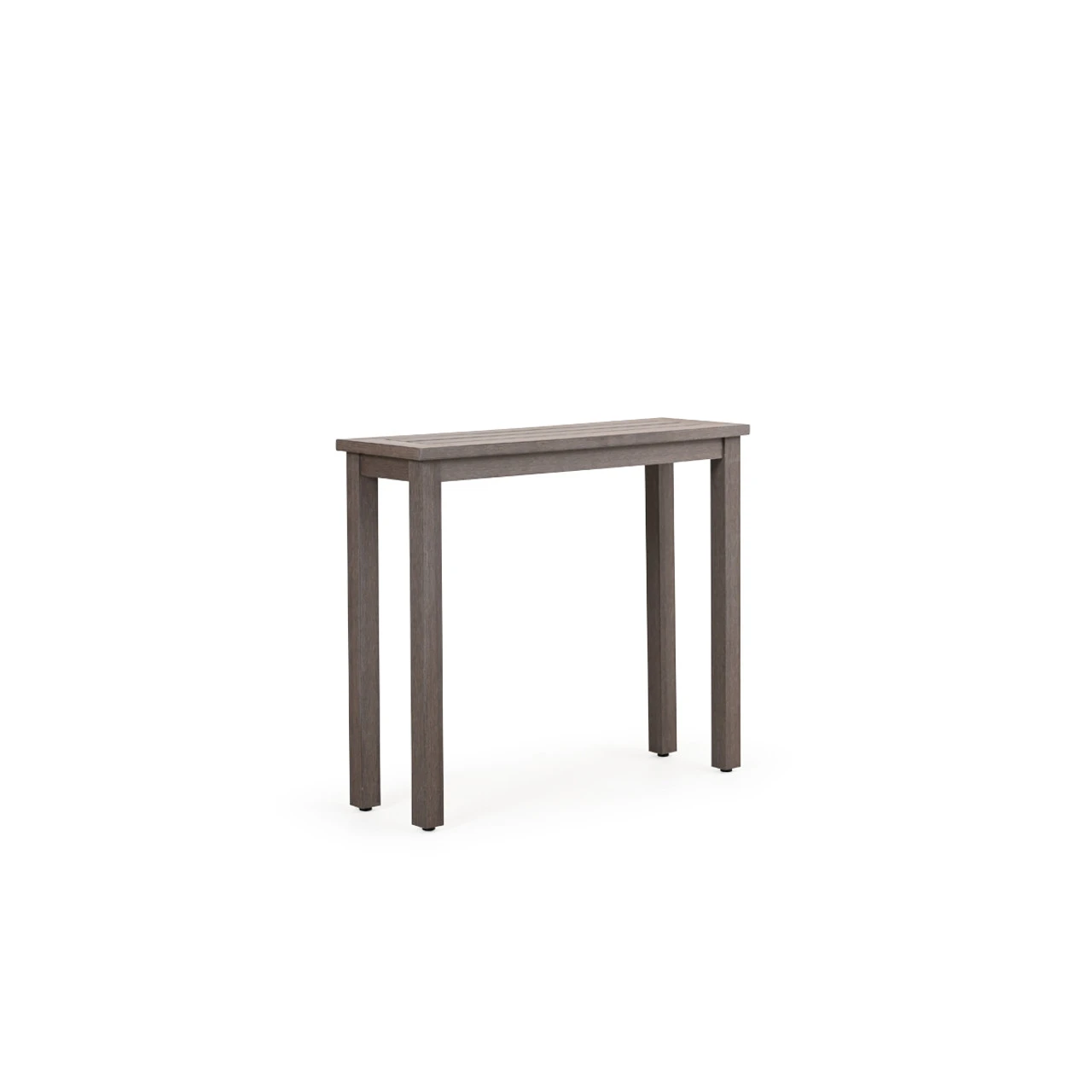 Maui Outdoor PoliSoulâ„¢ Petite Console Table In Vintage Walnut - Image 2