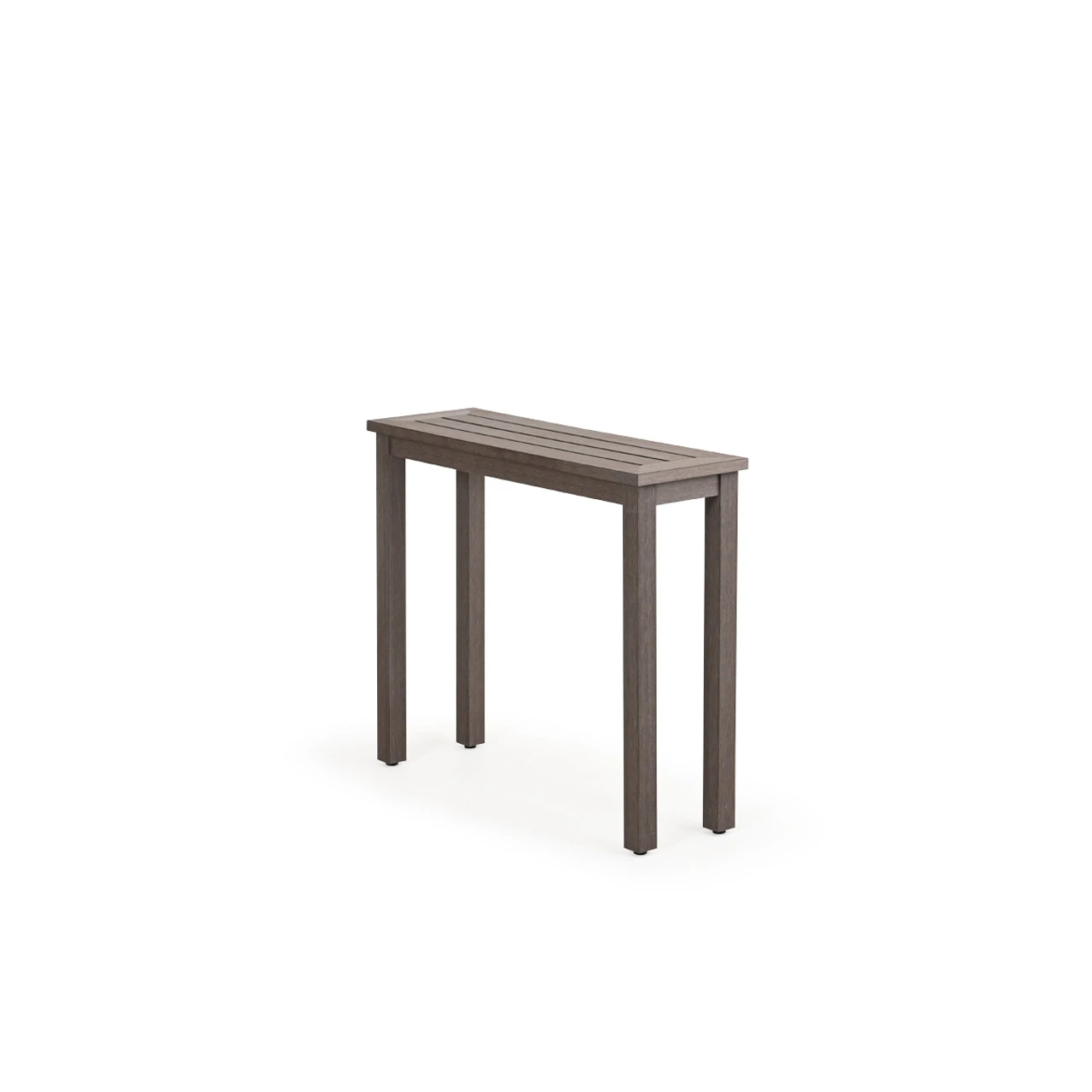 Maui Outdoor PoliSoulâ„¢ Petite Console Table In Vintage Walnut - Image 3