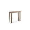 Maui Outdoor PoliSoul™ Petite Console Table In Weathered Teak
