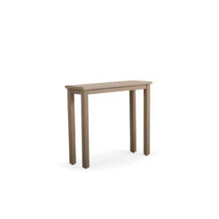 Maui Outdoor PoliSoul™ Petite Console Table In Weathered Teak