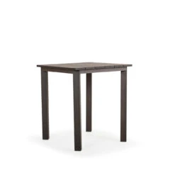 Maui Outdoor PoliSoul™ 36" Square Bar Height Table In Vintage Walnut