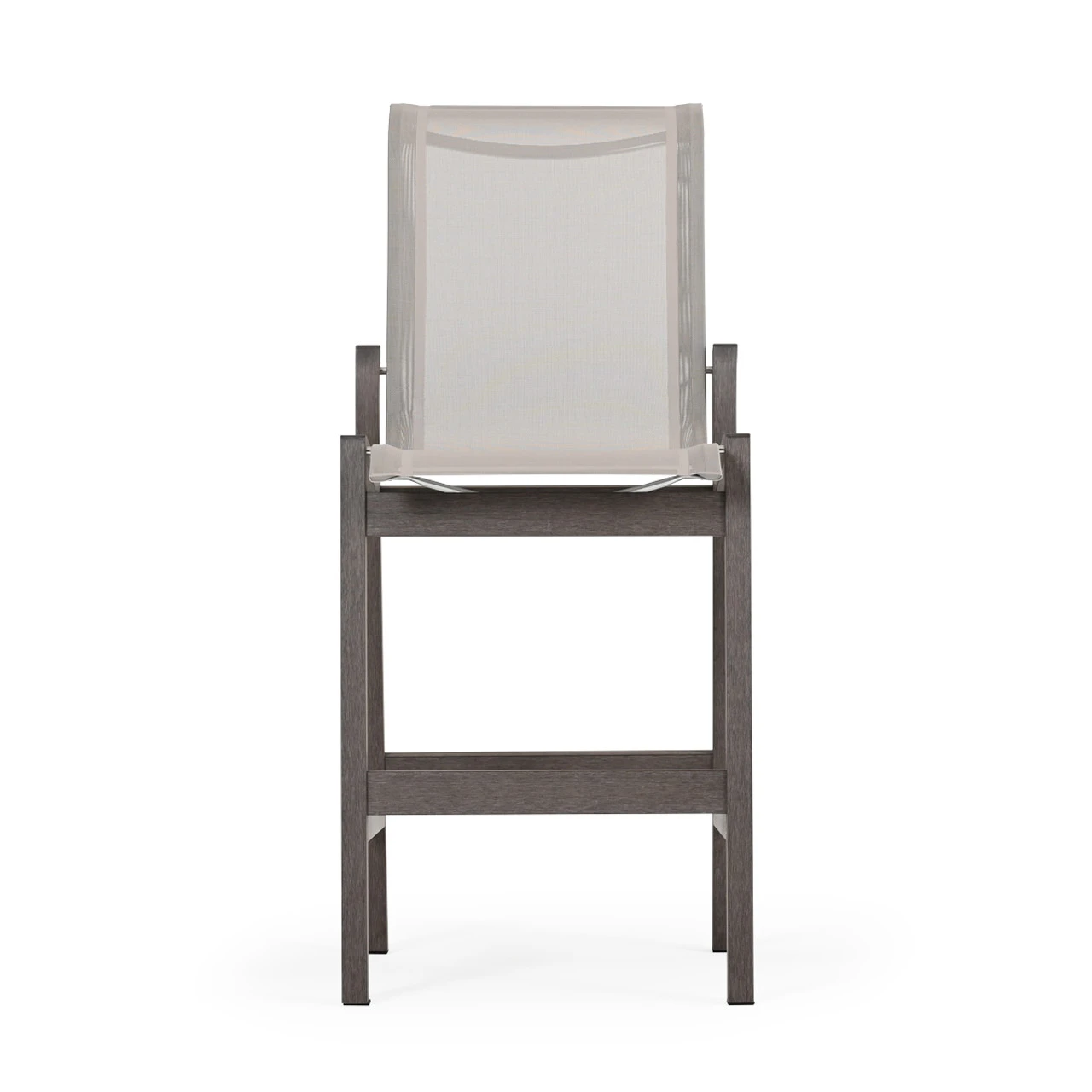 Maui Outdoor PoliSoulâ„¢ Sling Bar Chair In Vintage Walnut - Image 7