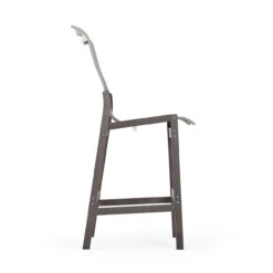 Maui Outdoor PoliSoul™ Sling Bar Chair In Vintage Walnut