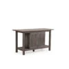 Maui Outdoor PoliSoul™ Console Table In Vintage Walnut