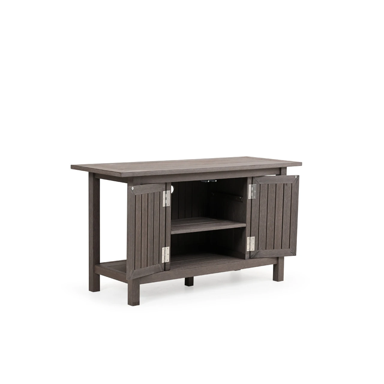 Maui Outdoor PoliSoulâ„¢ Console Table In Vintage Walnut - Image 4