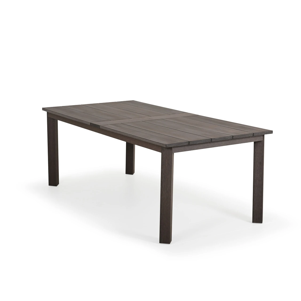 Maui Outdoor PoliSoulâ„¢ 40" X 80" Rectangle Dining Table In Vintage Walnut - Image 2