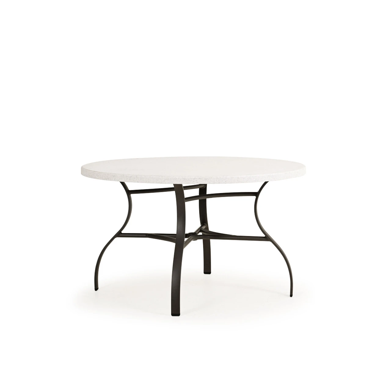 Shoreline 48" Round Dining Table With Faux Stone Table Top - Image 2