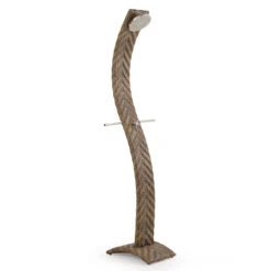 Kokomo Outdoor Wicker Shower Tree In Oyster Grey