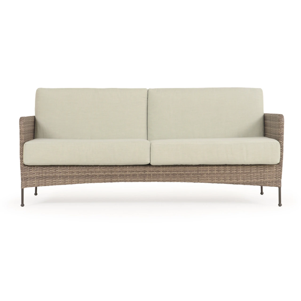 Garden Terrace Outdoor Wicker Sofa - Image 8