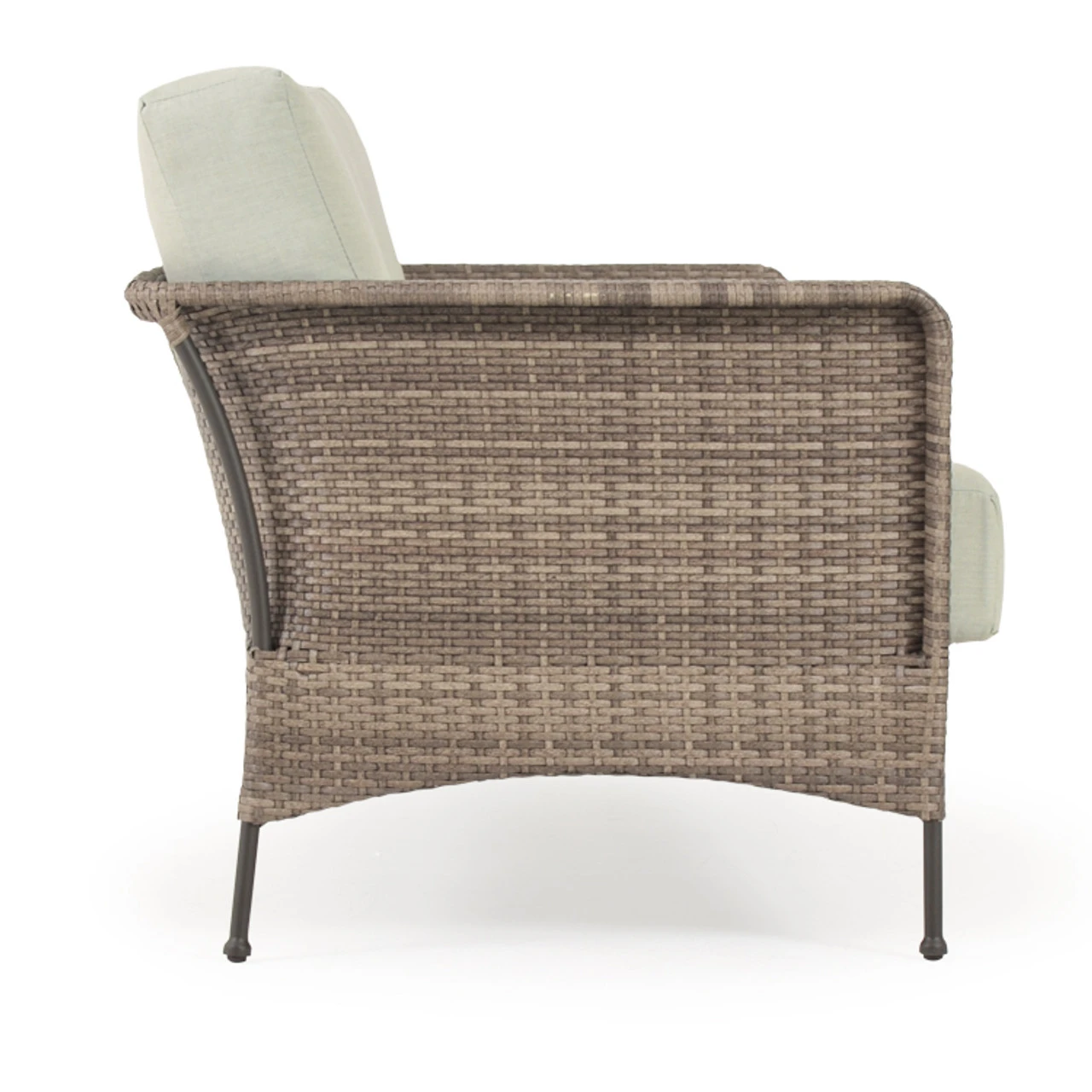 Garden Terrace Outdoor Wicker Sofa - Image 3