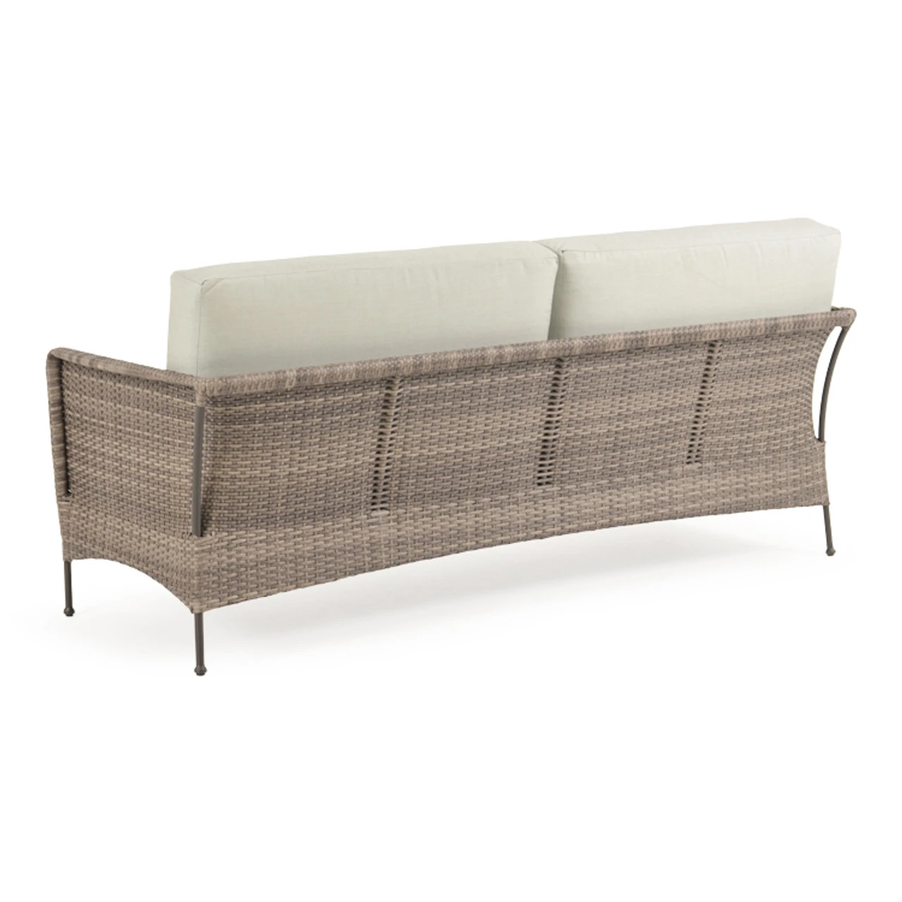 Garden Terrace Outdoor Wicker Sofa - Image 6