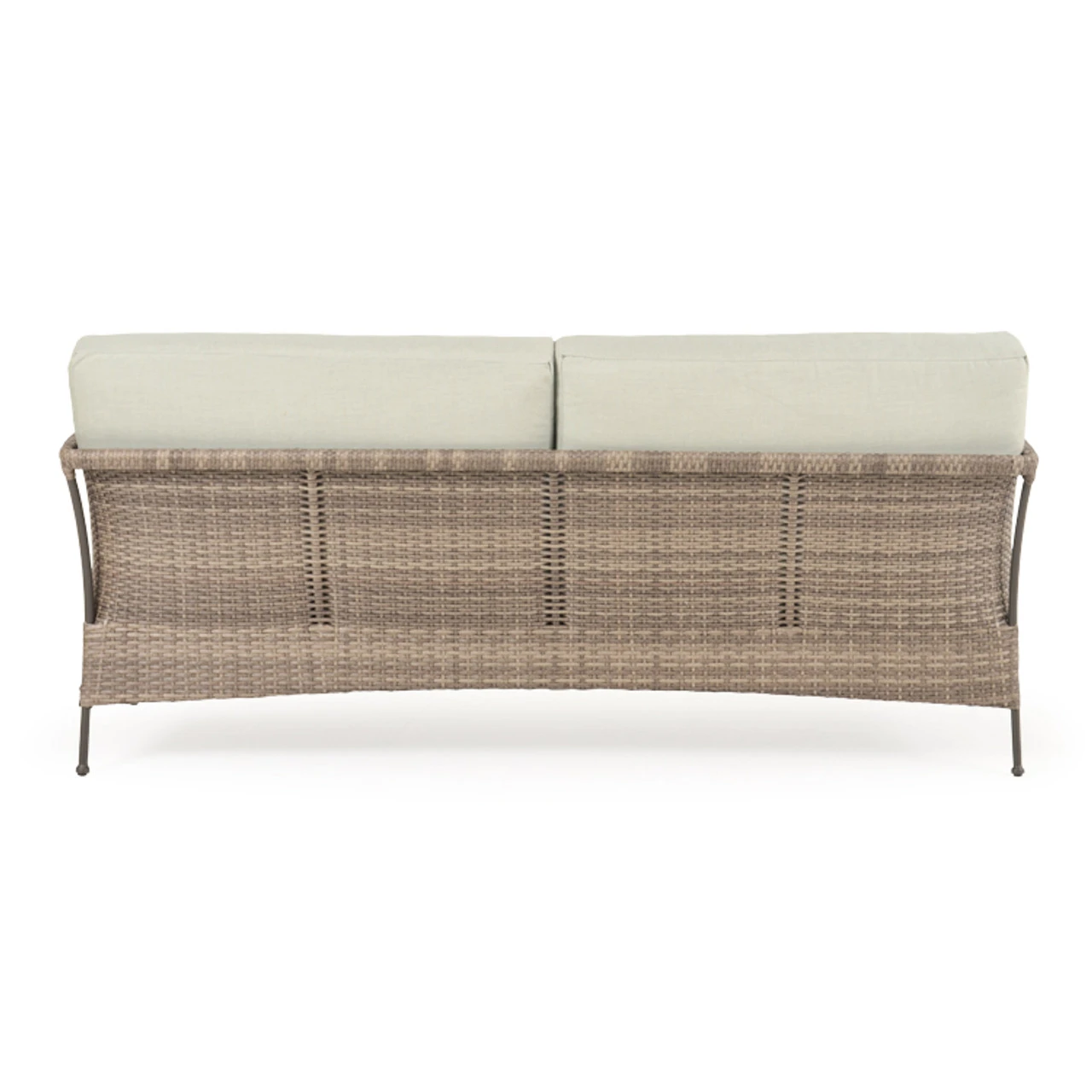Garden Terrace Outdoor Wicker Sofa - Image 2
