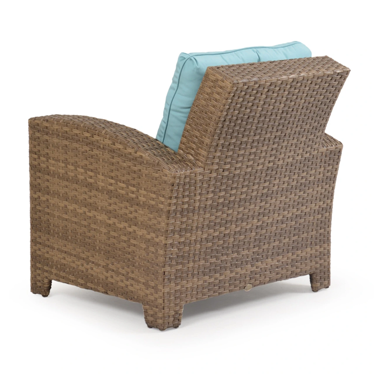 Kokomo Outdoor Wicker Club Chair In Oyster Grey - Image 3