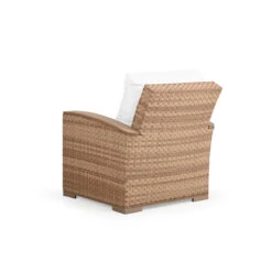 Retreat Outdoor Wicker Club Chair In Sandstone