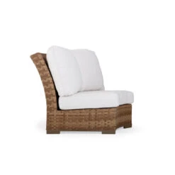 Retreat Outdoor Wicker 45° Wedge Chair In Sandstone