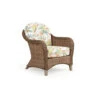 Sanibel Outdoor Wicker Club Chair In Nutmeg