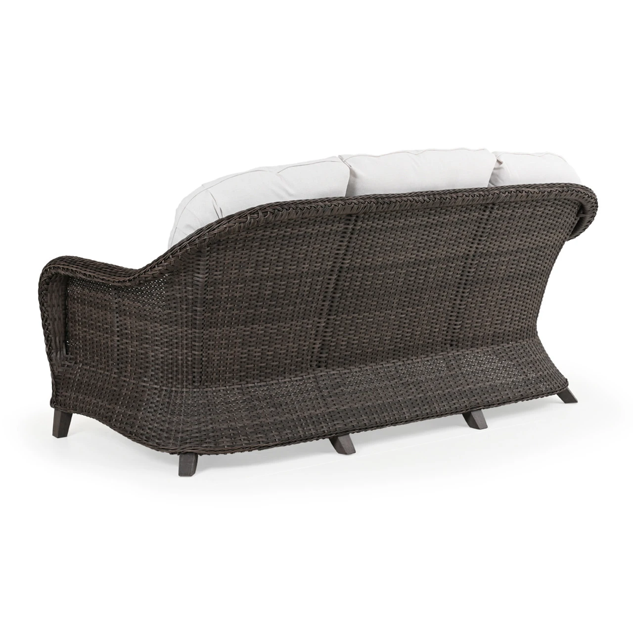 Sanibel Outdoor Wicker Sofa In Peppercorn - Image 8