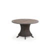 Sanibel Outdoor Wicker 48" Round Dining Table In Peppercorn