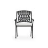 Trellis Outdoor Cast Aluminum Dining Arm Chair